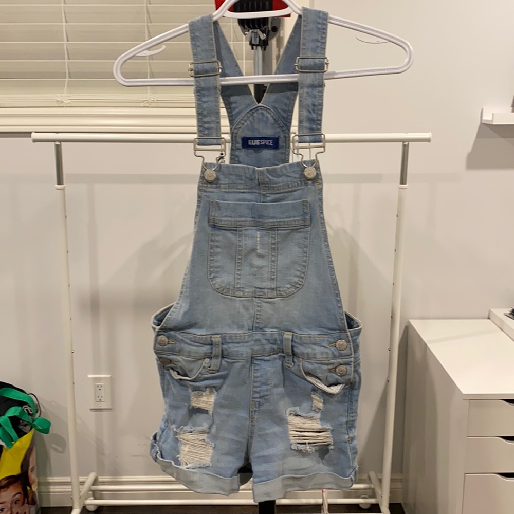 Denim Overalls